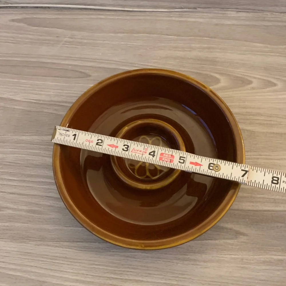 williams Sonoma Brown Ceramic Bowl